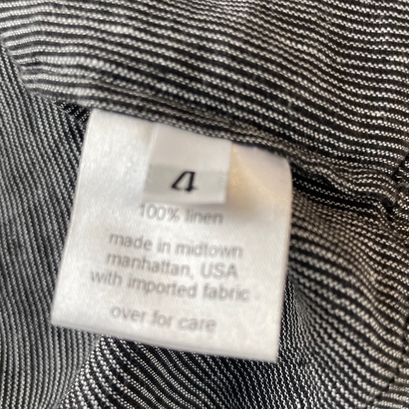 Rachel Comey striped linen tee size 4 - Picture 5 of 11